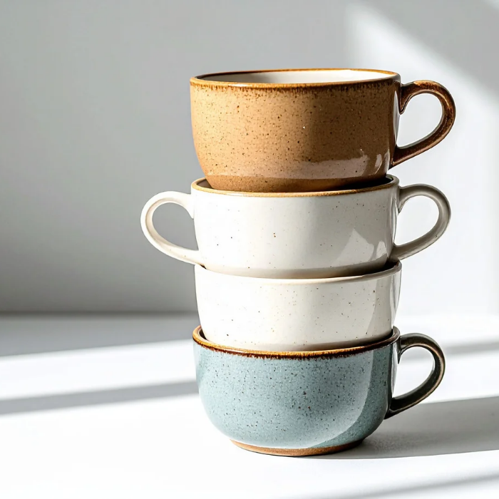 Inspirational mental health drinkware featuring positive affirmations on mugs and tumblers for daily encouragement.