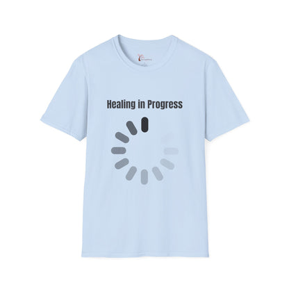 Healing In Progress T-Shirt — Mental Health Awareness Loading Graphic Tee