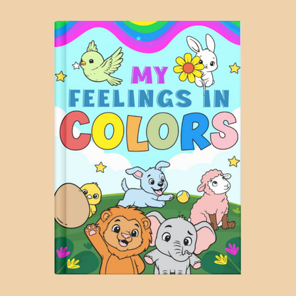 My Feelings in Color kids emotional awareness coloring book cover