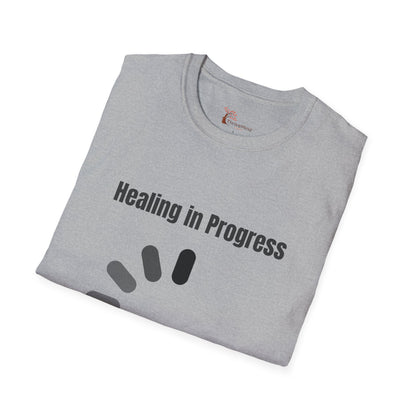 Healing In Progress T-Shirt — Mental Health Awareness Loading Graphic Tee