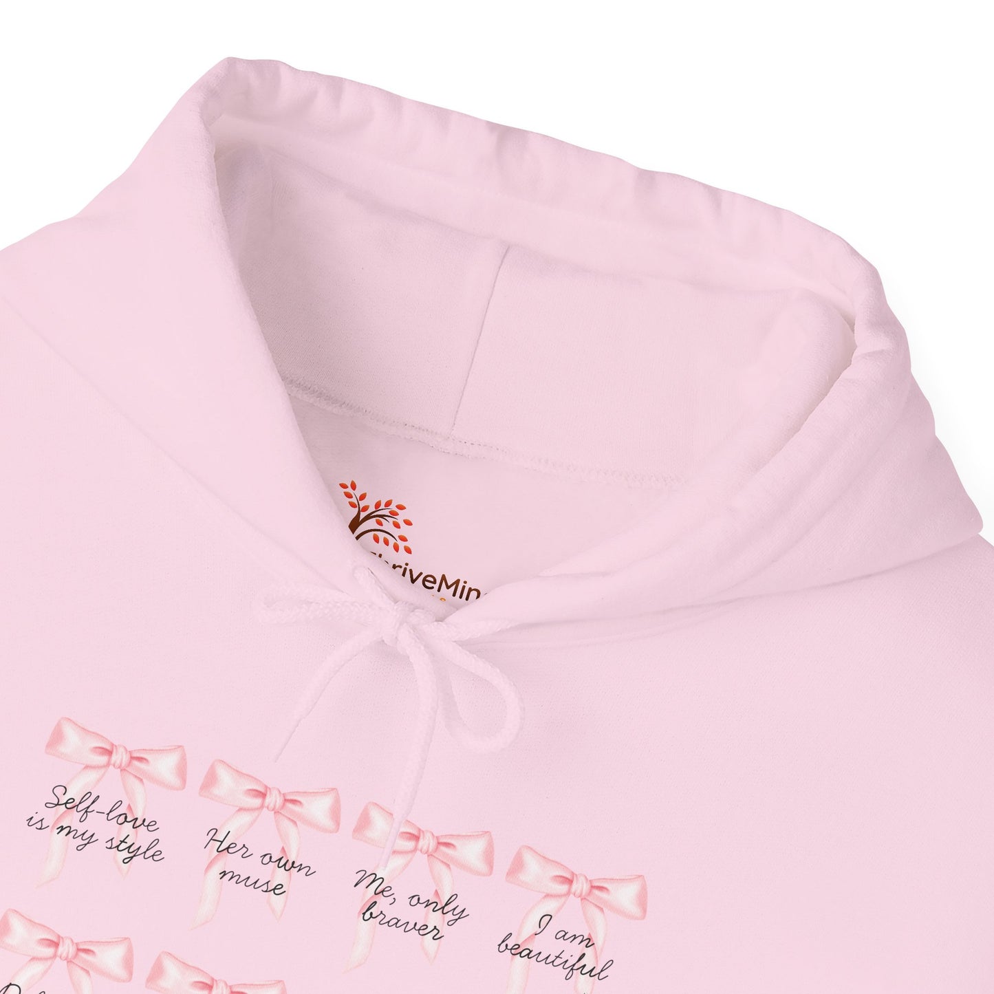 Bow Empowered Quotes Hoodie