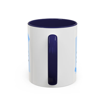 Reminder Notes Blue Coffee Mug (11 oz, 15 oz)