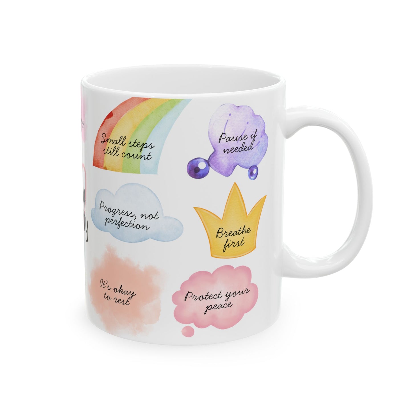 Cup of Positivity Ceramic Mug (11oz) – Daily Positivity Quotes