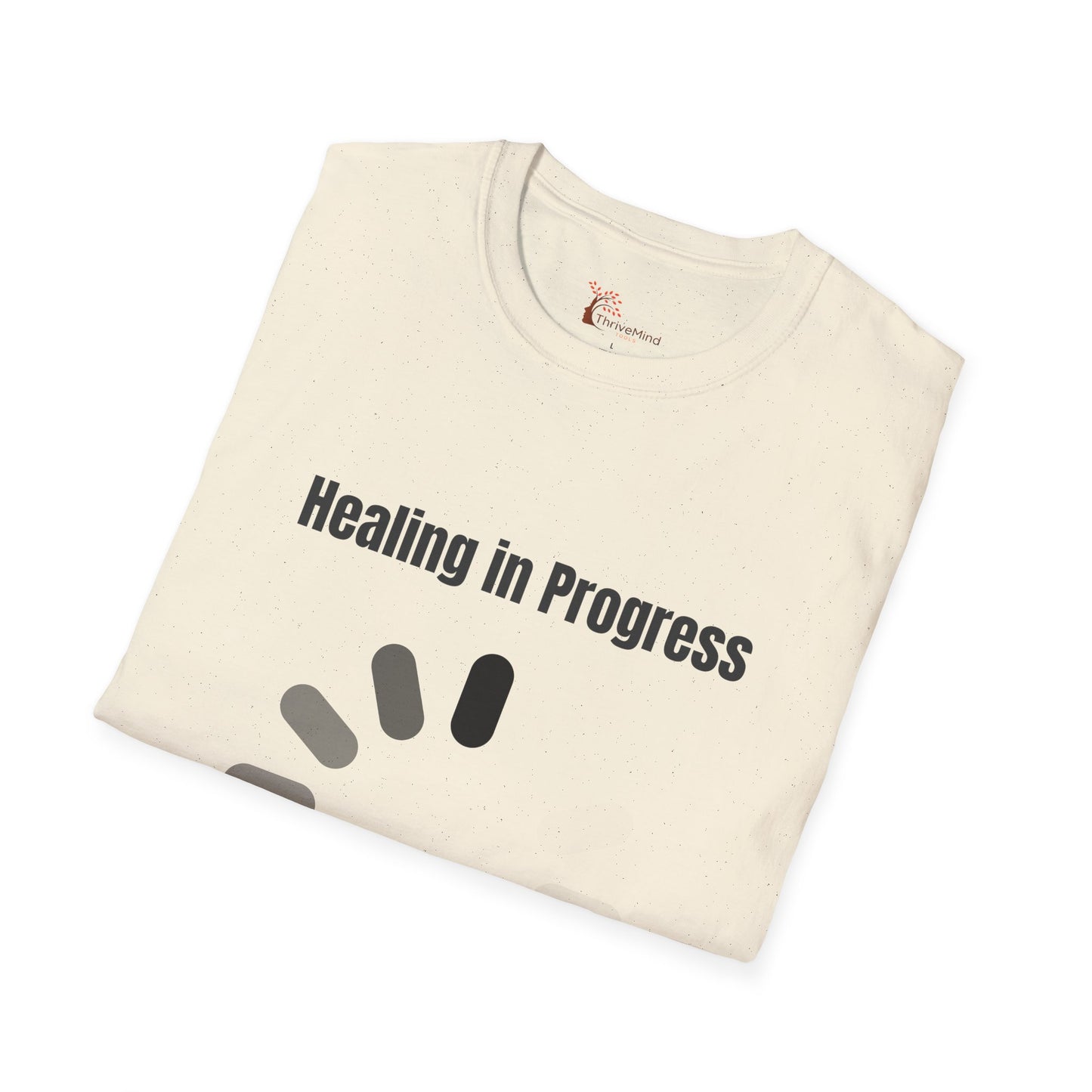 Healing In Progress T-Shirt — Mental Health Awareness Loading Graphic Tee