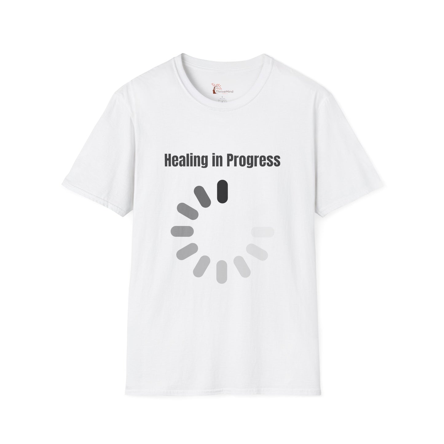 Healing In Progress T-Shirt — Mental Health Awareness Loading Graphic Tee