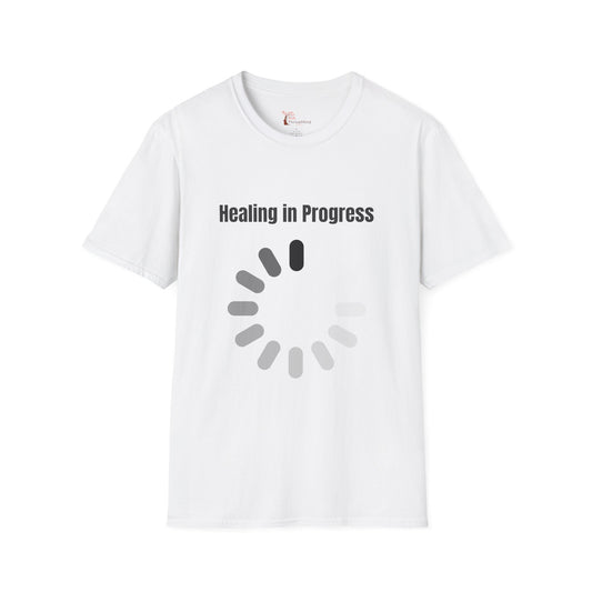Healing In Progress T-Shirt — Mental Health Awareness Loading Graphic Tee
