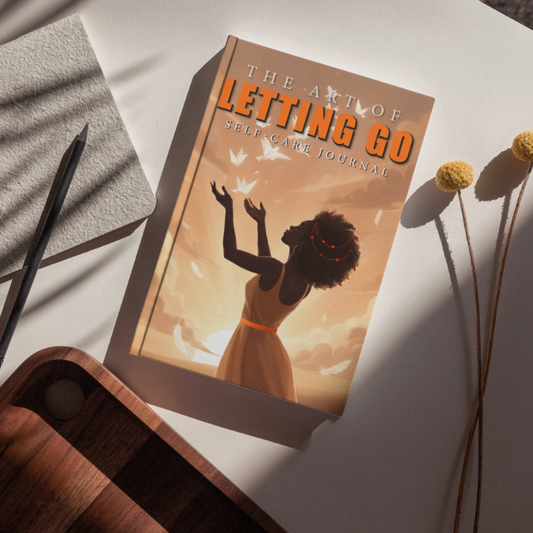 The Art of Letting Go guided personal growth journal cover