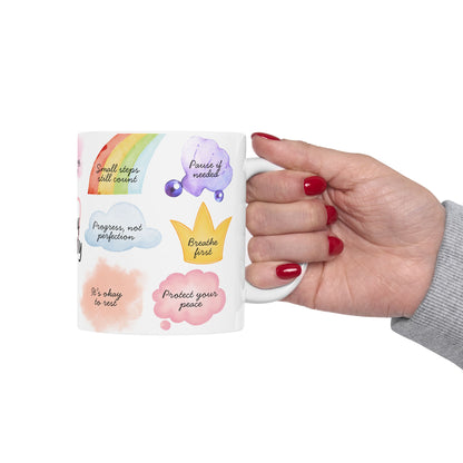 Cup of Positivity Ceramic Mug (11oz) – Daily Positivity Quotes
