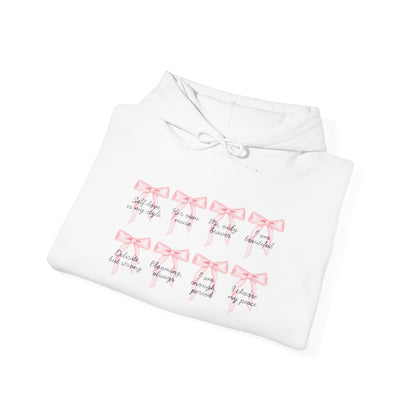 Bow Empowered Quotes Hoodie