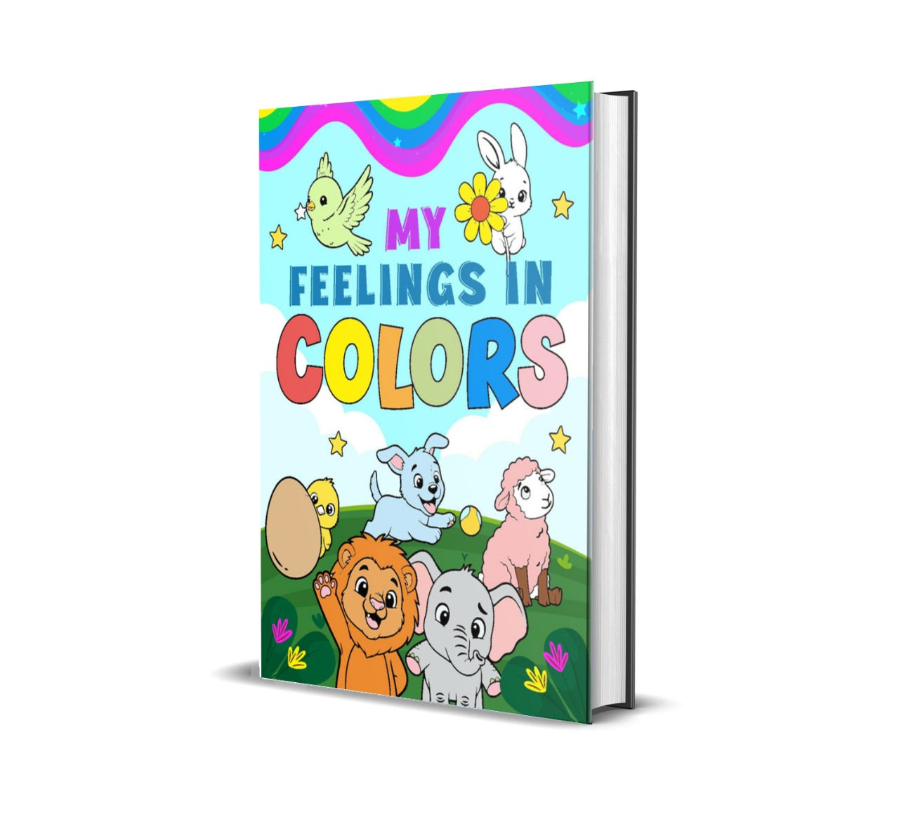 My Feelings in Color emotional learning coloring book for children cover