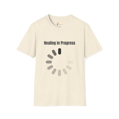 Healing In Progress T-Shirt — Mental Health Awareness Loading Graphic Tee