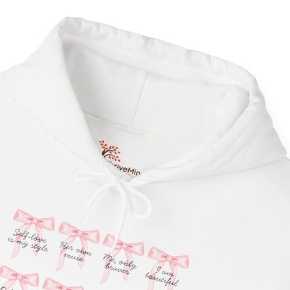 Bow Empowered Quotes Hoodie