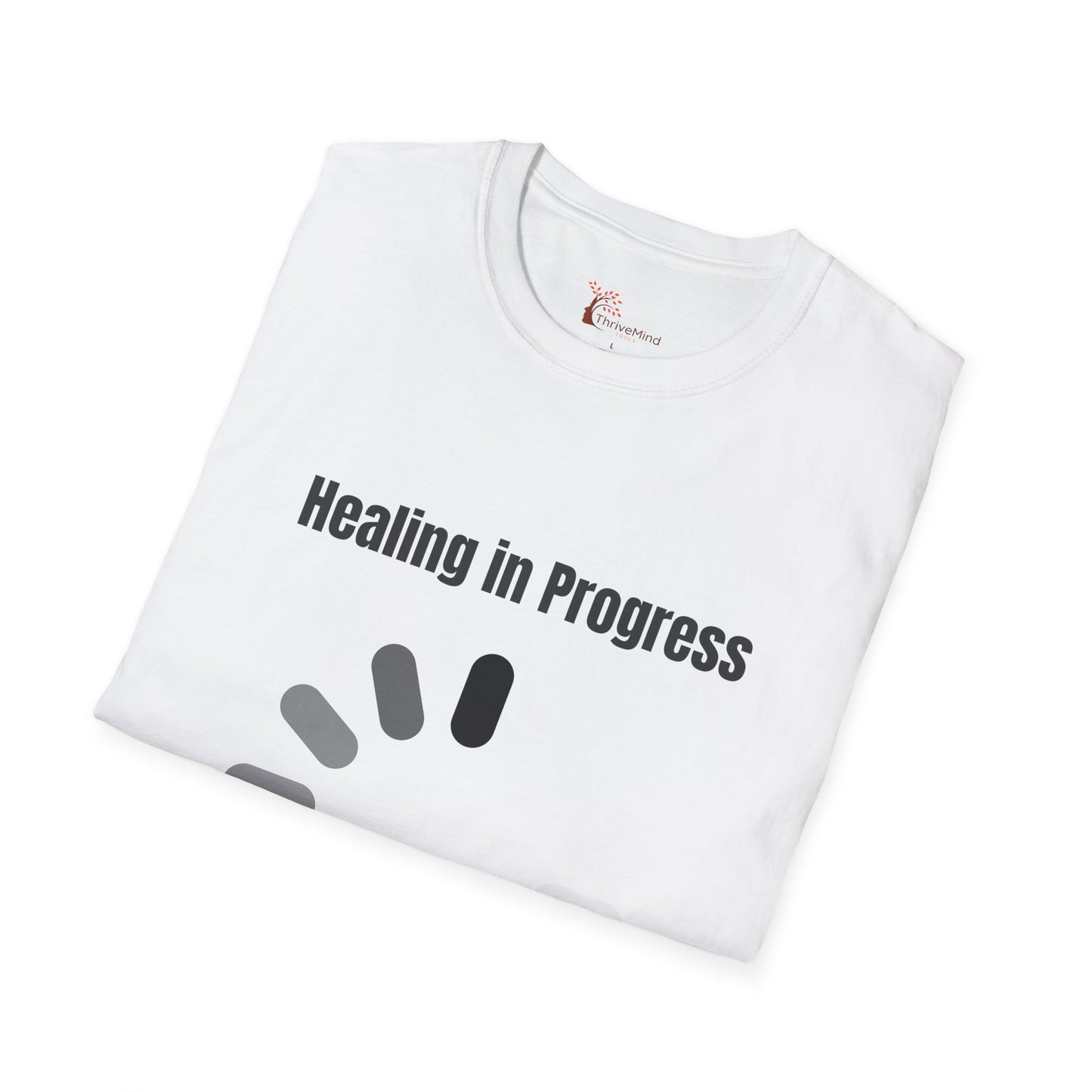Healing In Progress T-Shirt — Mental Health Awareness Loading Graphic Tee