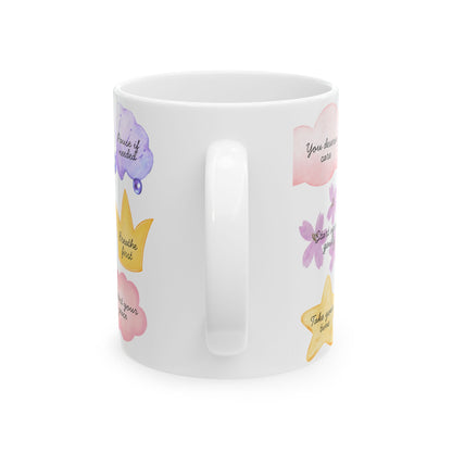 Cup of Positivity Ceramic Mug (11oz) – Daily Positivity Quotes