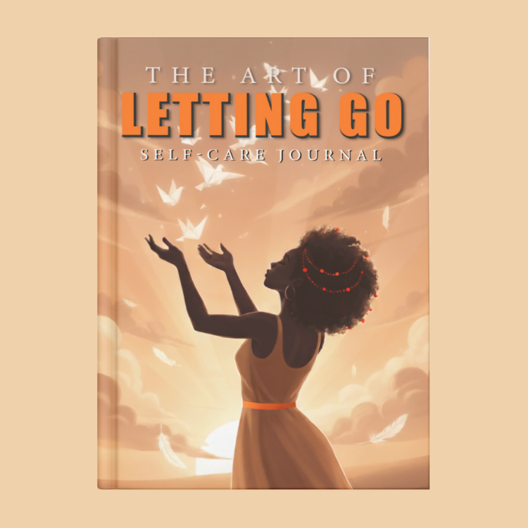 The Art of Letting Go adult mindfulness journal cover